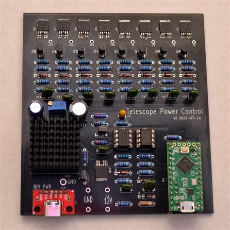 raspberry pi control electricity distribution box|Telescope Power Distribution .